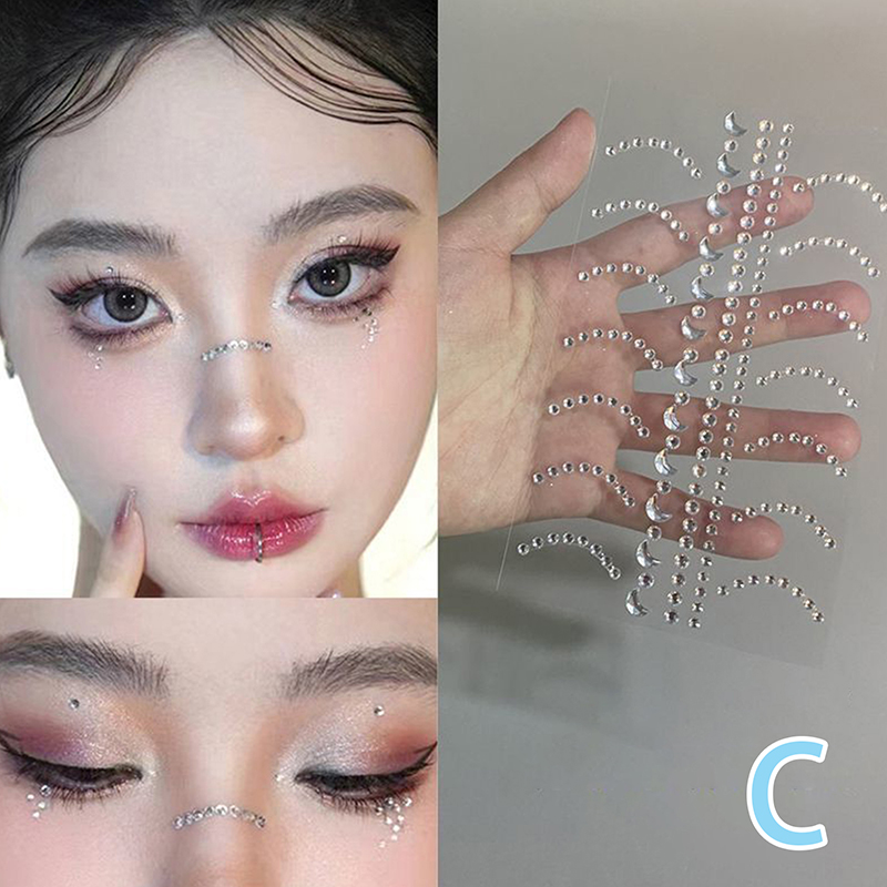 Body Jewels - New DIY Self Adhesive Diamond Face