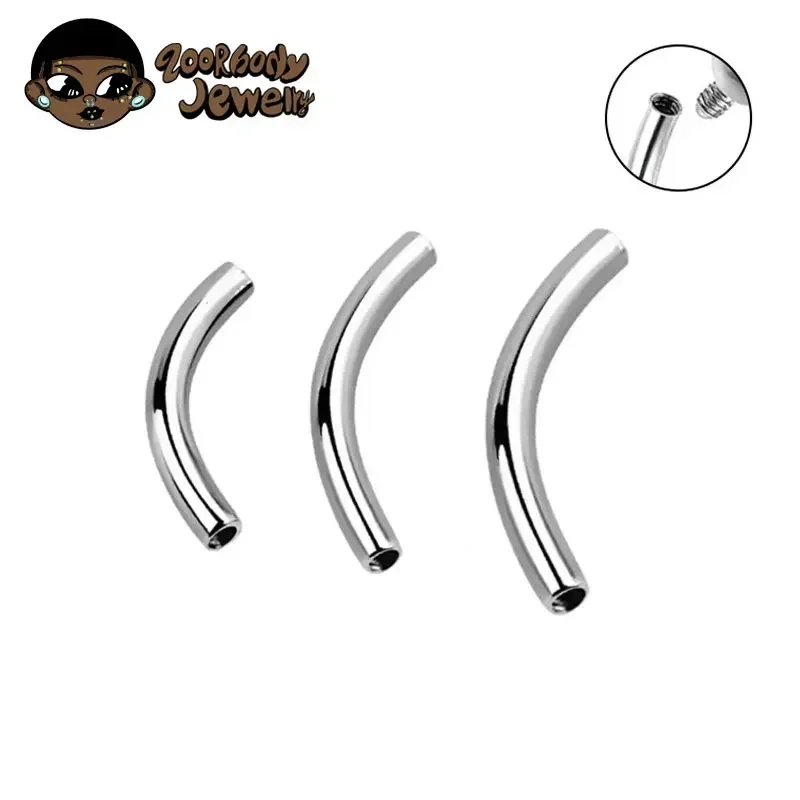 Zoor Body Jewelry - 10 Pcs/Lot ASTM F136 Titanium Internal