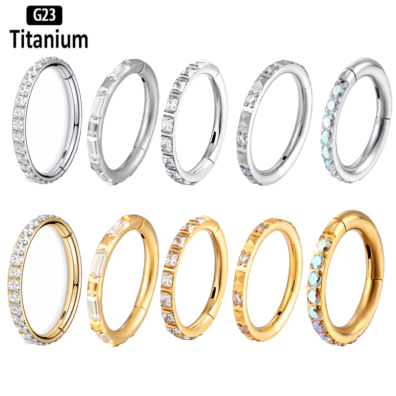 ASTM F136 Titanium Earrings Hi - Zoor Body Jewelry ulasan dan harga
