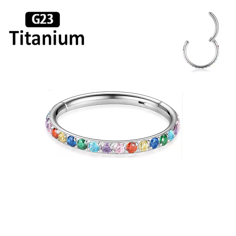 ASTM F136 Titanium Earrings Hi - Zoor Body Jewelry ulasan dan harga