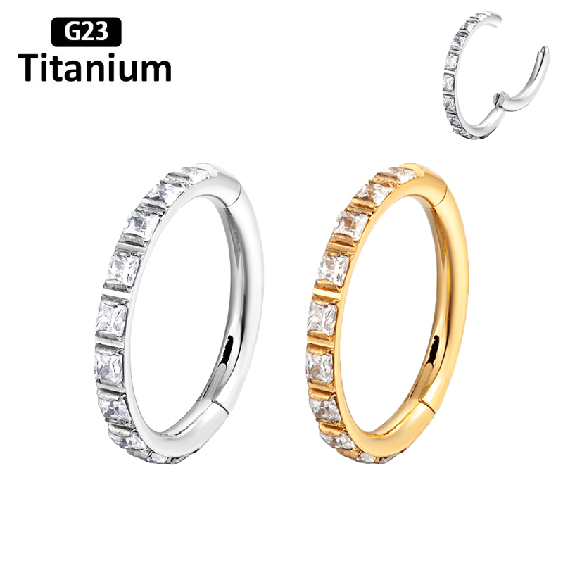 ASTM F136 Titanium Earrings Hi - Zoor Body Jewelry ulasan dan harga