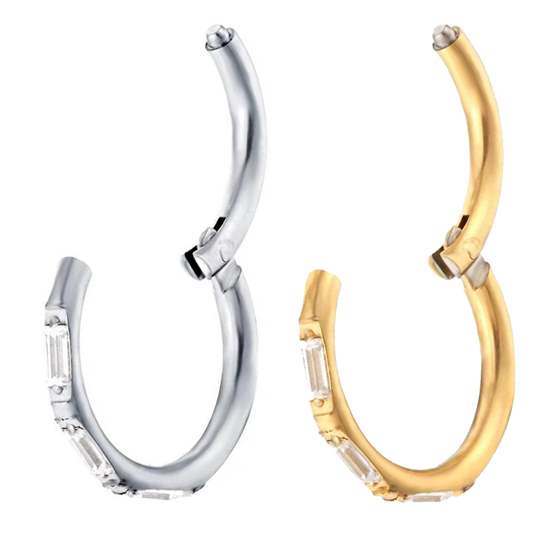 ASTM F136 Titanium Earrings Hi - Zoor Body Jewelry ulasan dan harga