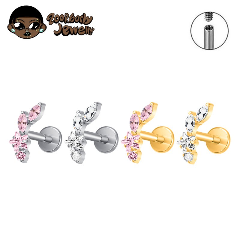 ASTM F136 Titanium Constellati - Zoor Body Jewelry ulasan dan harga