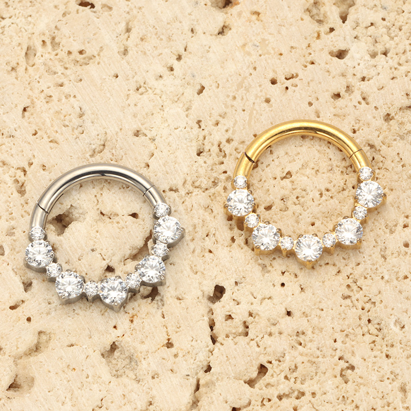 ASTM F136 TItanium Daith Click - Zoor Body Jewelry ulasan dan harga