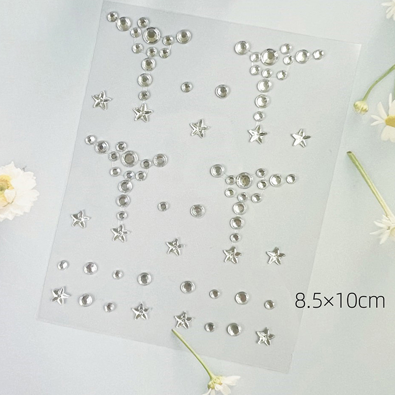 New DIY Self Adhesive Diamond  - Body Jewels ulasan dan harga