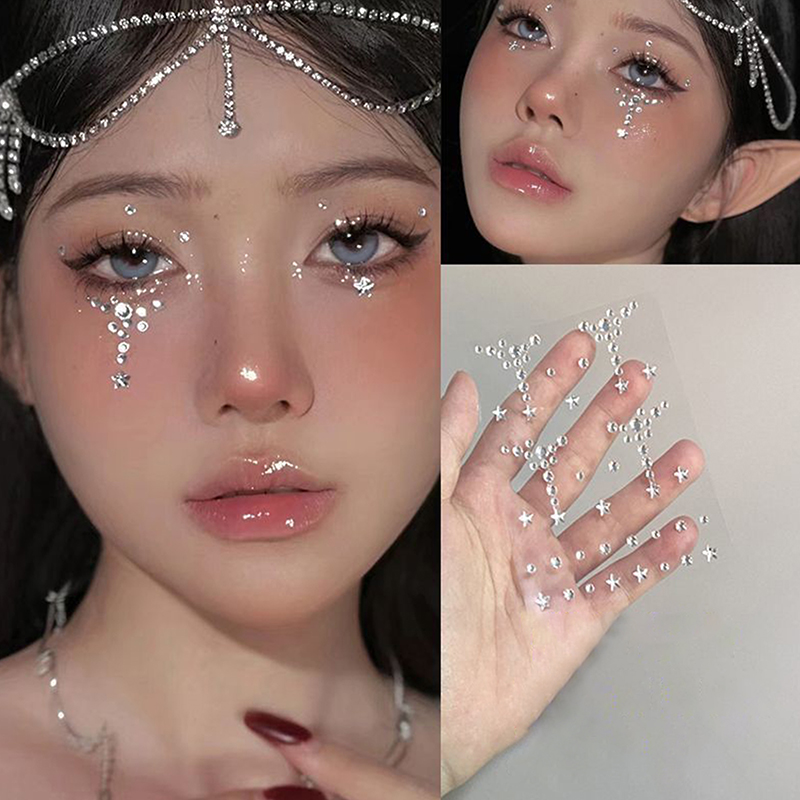 New DIY Self Adhesive Diamond  - Body Jewels ulasan dan harga