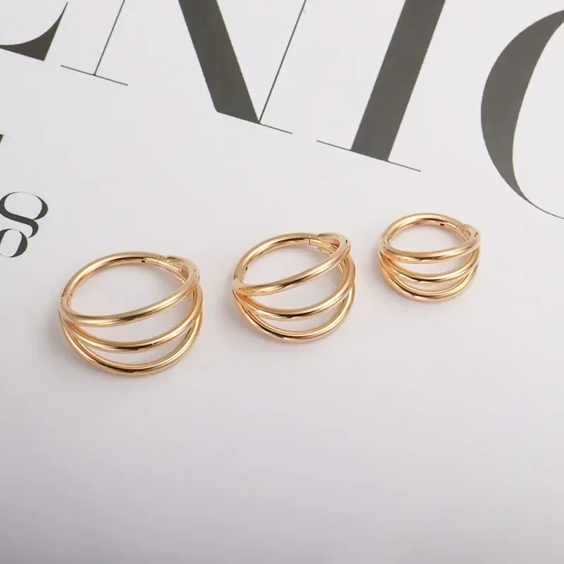 ASTM F136 Titanium 3 Layer Hin - Zoor Body Jewelry ulasan dan harga