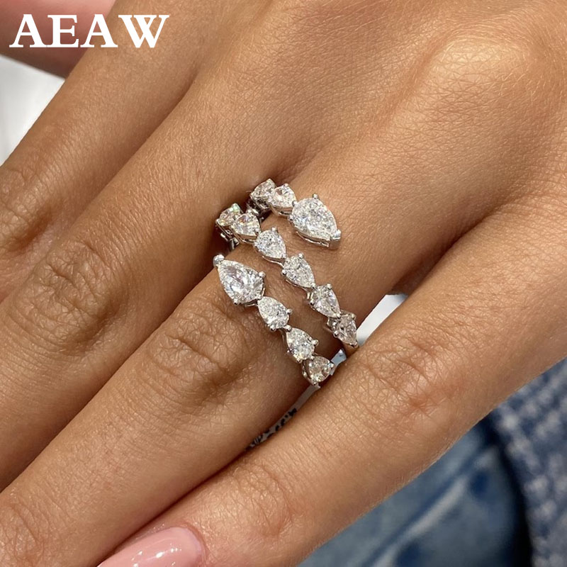 Elegant 1.80Ctw Pear Cut DEF/V - Body Jewelry Vch ulasan dan harga