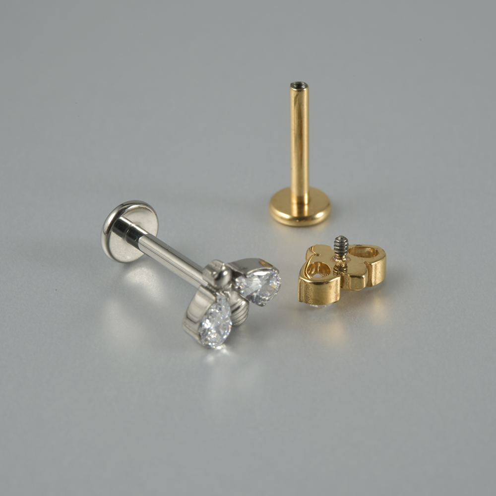 Dreamlee G23 Solid Titanium In - Rook Curved Barbell ulasan dan harga