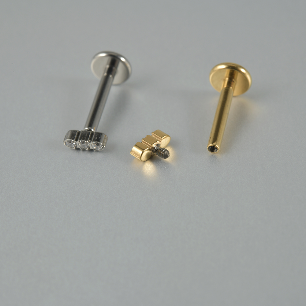 Dreamlee G23 Solid Titanium In - Rook Curved Barbell ulasan dan harga