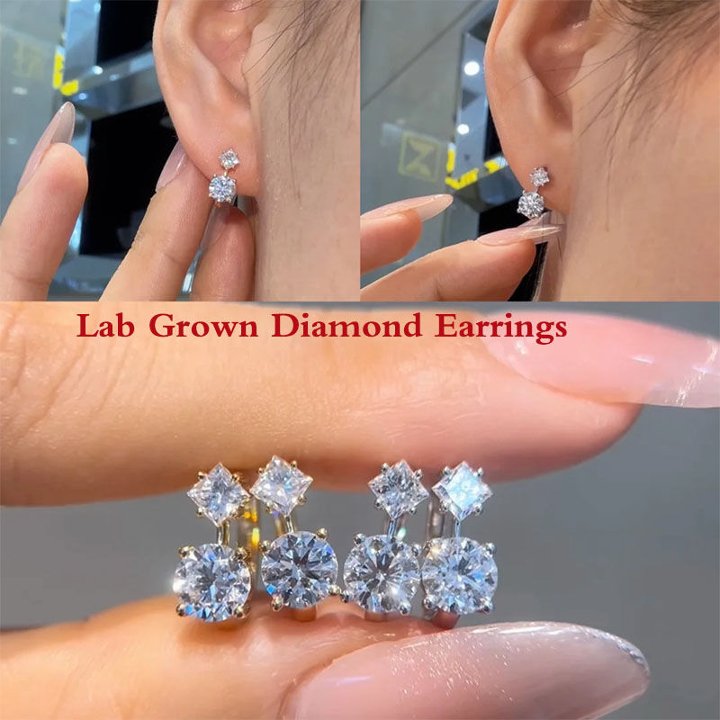 0.5ct Each Round Cut & 0.2ct 0 - Body Jewelry Vch ulasan dan harga