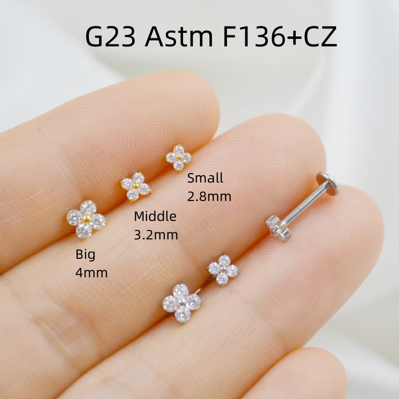10pcs Body Jewelry 16Gx8mm G23 - Rook Curved Barbell ulasan dan harga