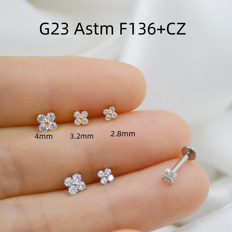 10pcs Body Jewelry 16Gx8mm G23 - Rook Curved Barbell ulasan dan harga