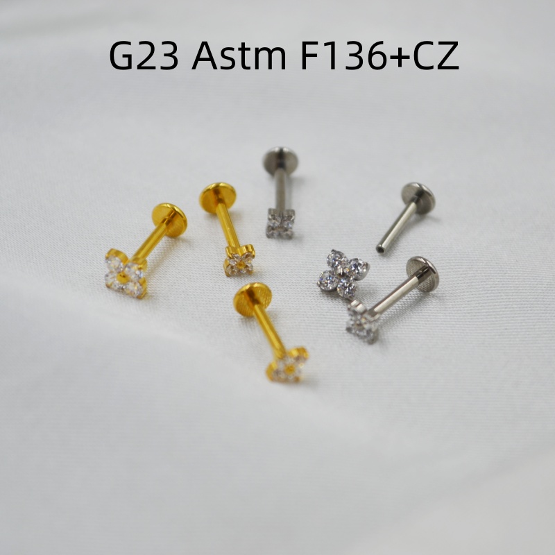 10pcs Body Jewelry 16Gx8mm G23 - Rook Curved Barbell ulasan dan harga