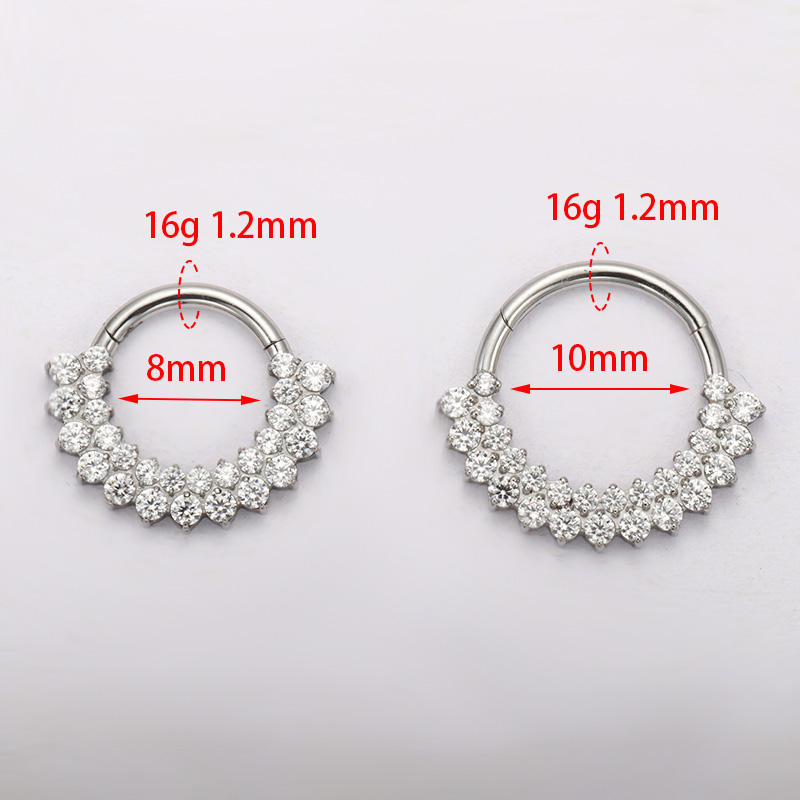 ASTM F136 Titanium Clicker Sep - Zoor Body Jewelry ulasan dan harga