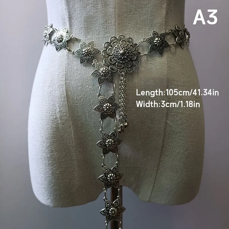 1PC Metal Thailand Waist Chain - Body Jewels ulasan dan harga